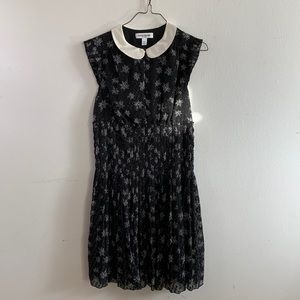 Kate Young for Target Black and White Sparkle Stars Dress